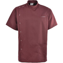 (Maroon, XL) Male Poly Cotton Tunic FNMT01 | Size S to XXL