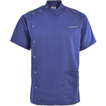 (Royal Blue, S) Male Poly Cotton Tunic FNMT01 | Size S to XXL