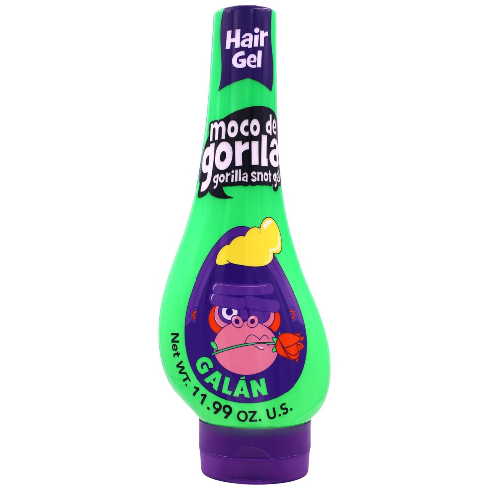 Moco De Gorila Green Xshine Hair Styling Gel 11.9 Oz