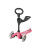 Micro three-wheeled scooter/rider Mini 3in1 Deluxe Pink 1