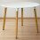 Charles Jacobs Charles Jacobs 100cm diameter Circular Dining Table With White Tabletop 2