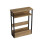 URBN Living (Oak) 3 Tier Slim Coffee Side Table Newspaper Magazine Shelf Rack Bedside Sofa End 5