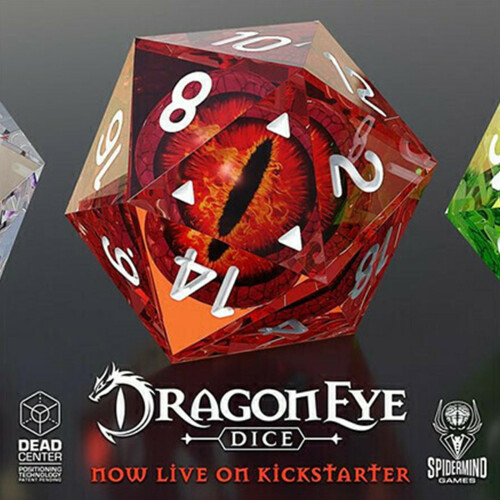 (Blue) D20 Resin Dice Polyhedral Crystal 20 Sided Dice Table Board Playing Game Dice 1