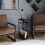 URBN Living (Black) 3 Tier Slim Coffee Side Table Newspaper Magazine Shelf Rack Bedside Sofa End 3