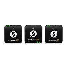 Sistema de Microfone sem Fio - RØDE - Wireless ME Dual Set - GainAssist - 2 Microfones - Alcance 100m