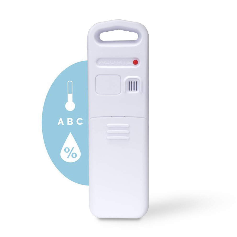 Acurite Wireless Indoor Outdoor Temperature And Humidity Sensor (06002M) White 072397060028