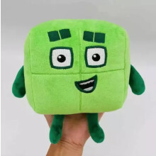 (#4) Numberblocks Plush Toy Educational Soft Stuffed Number Blocks Dolls Kids Gift