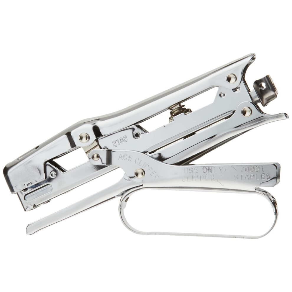 Ace Clipper Plier Stapler, Chrome Finish (Ace07020) 076543070206