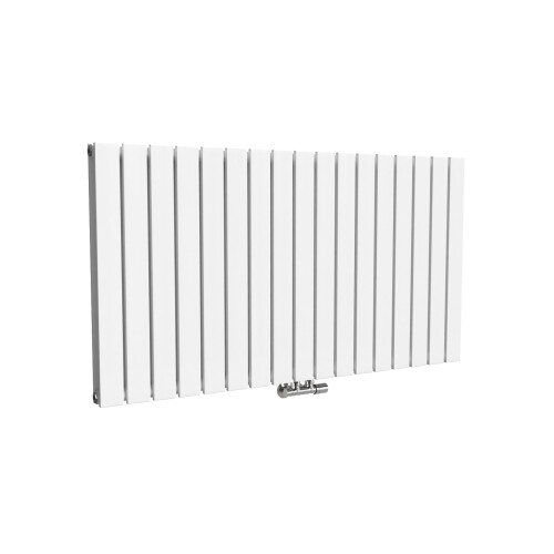 NES Home Nes Home 1158 X 600 mm Horizontal Flat Panel White Designer Radiator 2