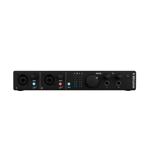 Arturia MiniFuse 4 USB-c Audio Interface  Black