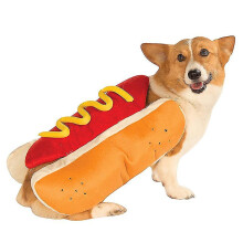 (M) Funny Halloween Costumes For Dogs Puppy Pet Clothing Hot Dog Design Dog Clothes Pet Apparel Dressing Up Cat Party Costume Suit