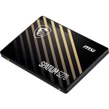 SSD intern - MSI - SPATIUM S270 - 480Go - SATA 2.5 - Blitzsnelheden