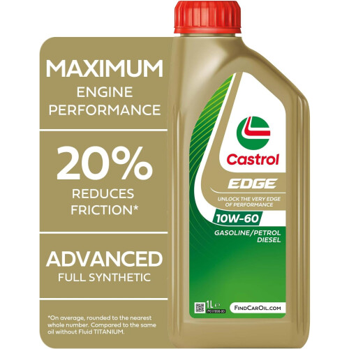Castrol Castrol EDGE 10W-60 Engine Oil 1L