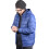 True Face (Blue, S) Mens Jacket Bomber WarmPadded Water-Resistant Coat 1