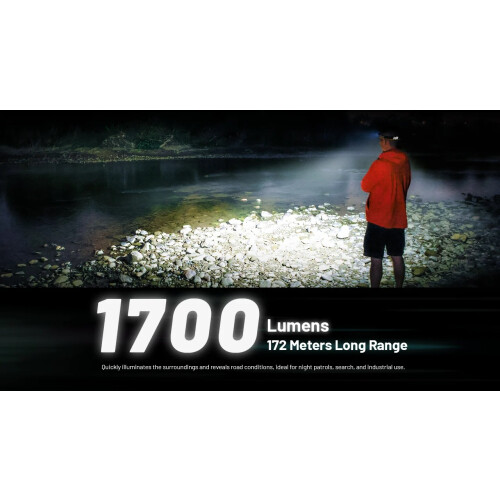 Nitecore NU45 USB Charging 1700 Lumens LED Head Torch Headlight 1