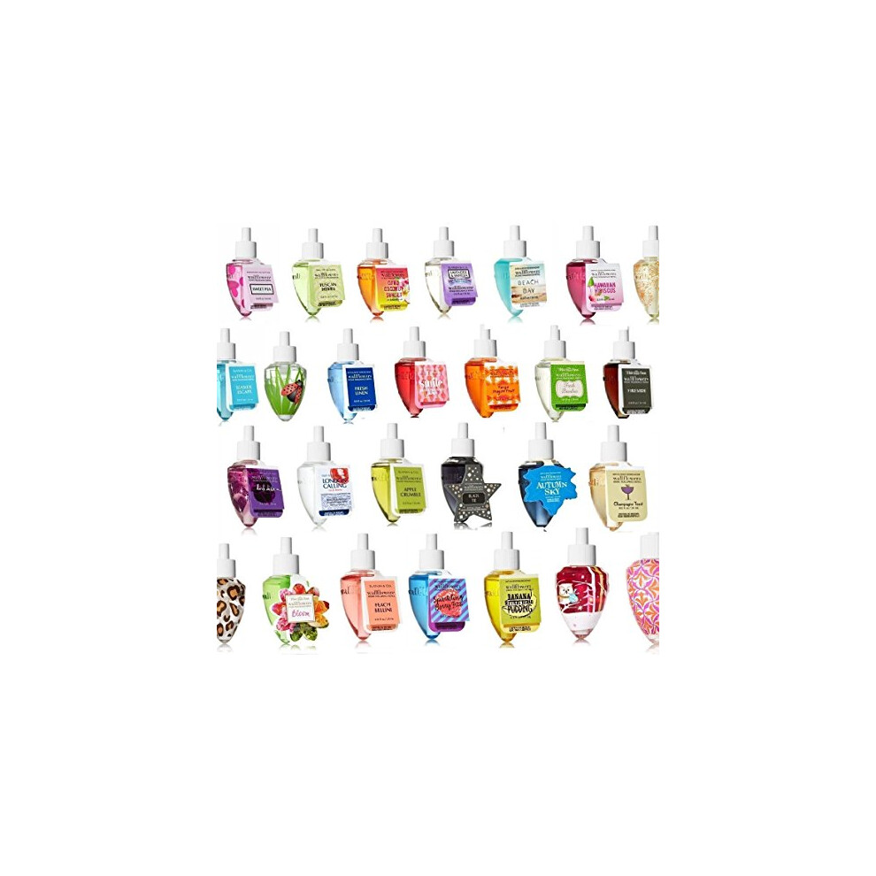 Bath & Body Works - Grab Bag Assorted Bundle Of Six (6) Wallflower Bulbs