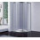 (Including Riser Kit, 800mm x 800mm) Chrome Quadrant Enclosure And Tray With Riser Kit Option 3