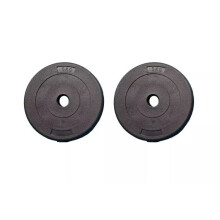 (5kgs x 2 =10kgs) Weight Plates Set 5KG 10KG 20KG Vinyl Lifting Training