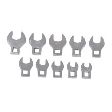 Silverline 10 Piece Crows Foot Spanner Set 10-19 mm