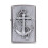 Zippo Zippo Lighter Anchor Nautical Brushed Chrome Windproof Flame Fuel Refillable 4