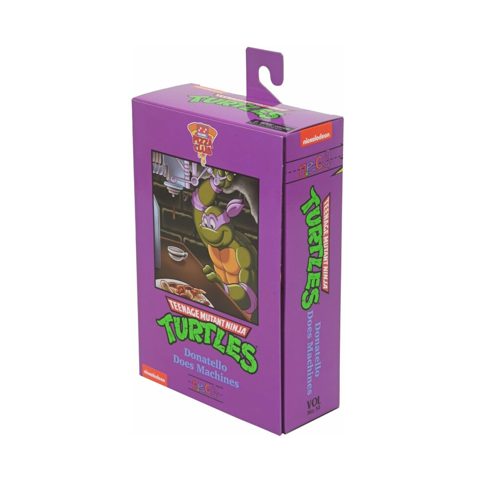 Teenage Mutant Ninja Turtles (Cartoon) Action Figure Ultimate Donatello VHS 18 cm