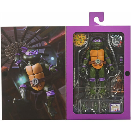 NECA NECA Donatello Cartoon Actiefiguur 18Cm 2