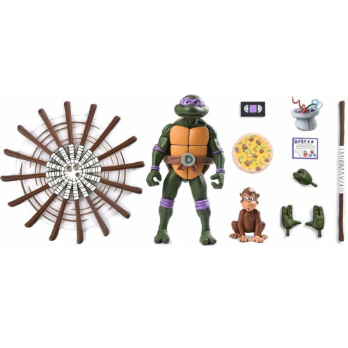 NECA NECA Donatello Cartoon Actiefiguur 18Cm 1