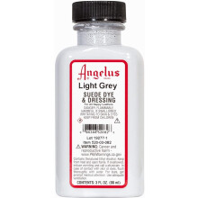 Angelus Suede Dye 3 oz Light Grey