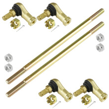 Caltric 2 Tie Rod s?t kompatible med Yamaha Big Bear 400 4WD YFM400 YFM-400 2000-2012