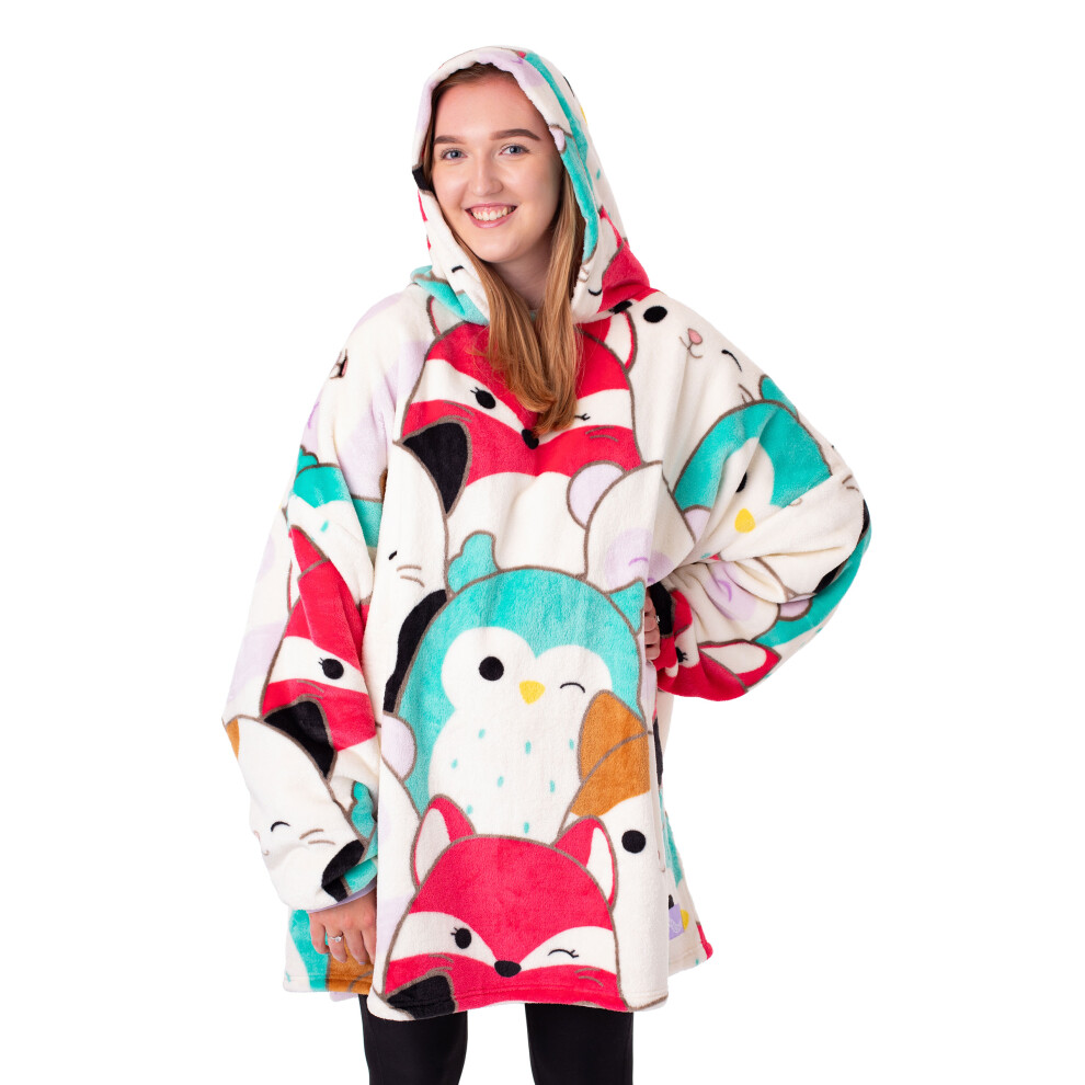 Squishmallows Blanket Hoodie (Womens Multicoloured)