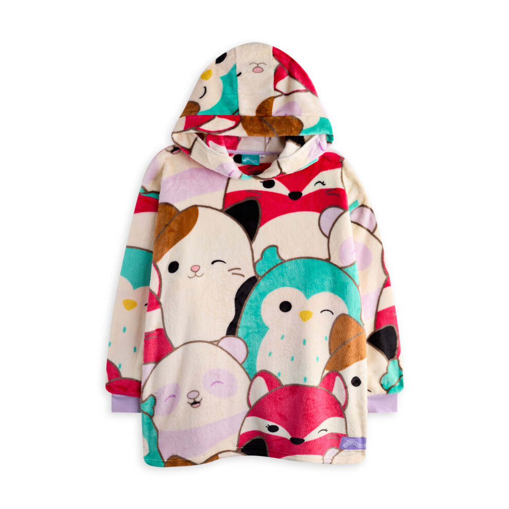 Squishmallows Blanket Hoodie (Girls Multicoloured)