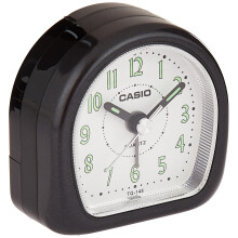 Casio TQ-148-1D Reiswekker met Neo Display, Zwart