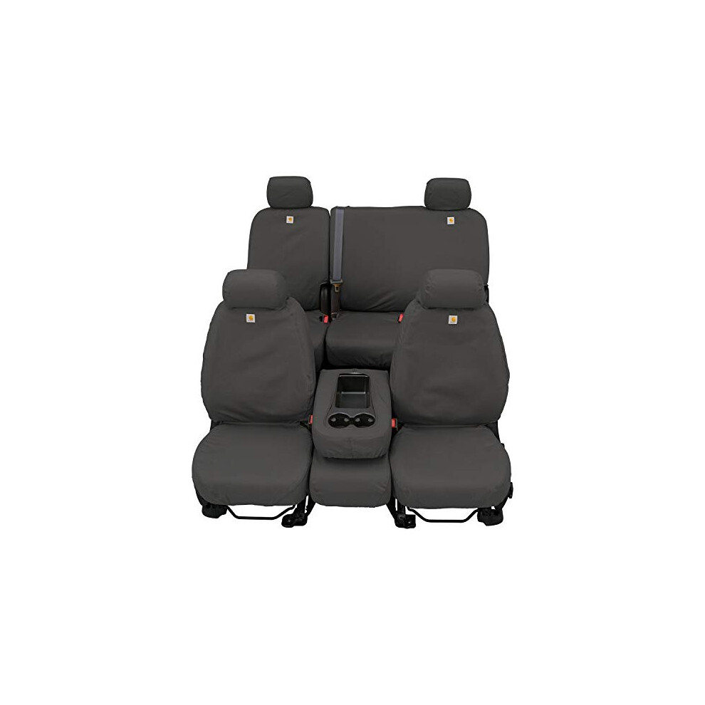 Covercraft Carhartt SeatSaver Custom Seat Covers | Fits 2014-2016 Chevrolet Silverado/GMC Sierra 1500 2015-2016 Silverado/Sierra 2500/3500 | 1st