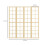 Homcom HOMCOM Indoor Room Partition, 4 Panel Folding Room Divider, 160 x 170cm 2