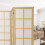 Homcom HOMCOM Indoor Room Partition, 4 Panel Folding Room Divider, 160 x 170cm 7
