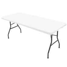 (white, 30*96inch(76x244cm)) 3 Size Elastic Fitted Fabric Rectangle Table Cloth Folding Tables Washable Picnic Camping Indoor & Outdoor Table Slipcover