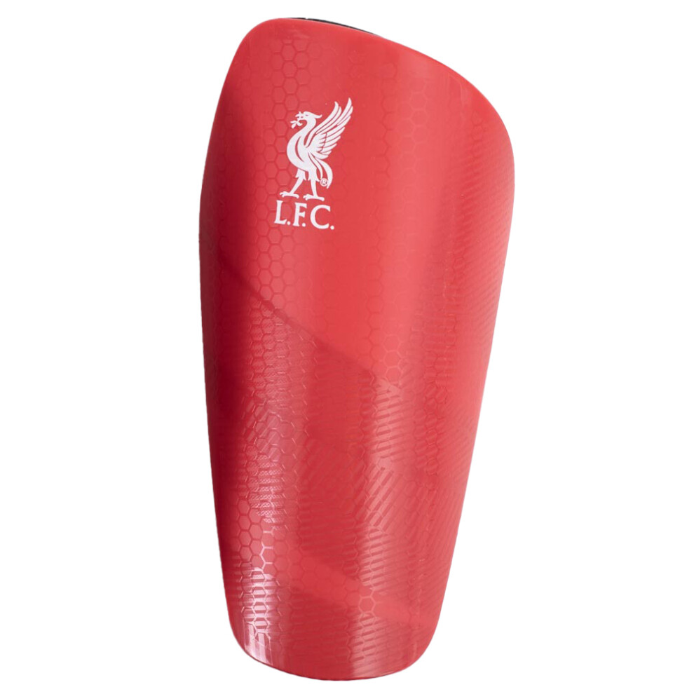 Liverpool FC Childrens/Kids Fuse Crest Slip-In Shin Guards