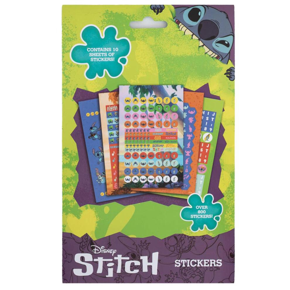 Lilo & Stitch Multicoloured Stickers (Pack Of 800)