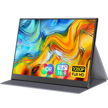 ForHelp 156inch Portable Monitor 1080P USBC HDMI Second External Monitor for Laptop PC Mac Phone PS Xbox Swich IPS UltraThin