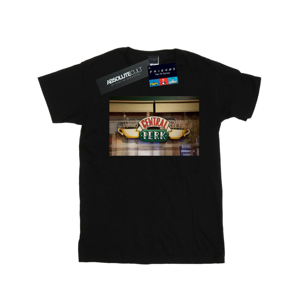 Central Perk Photo Cotton Boyfriend T-Shirt