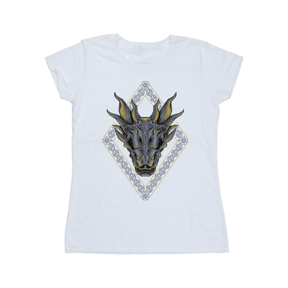 Dragon Pattern Cotton T-Shirt