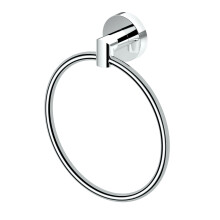 Gatco 4632 Glam Towel Ring, Chrome