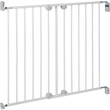Safety 1st Wall Fix Extending, Safety Gate, Door and Stair Gate, Baby Gate also suitable for Dogs, Six Months to Two Years, Metal White