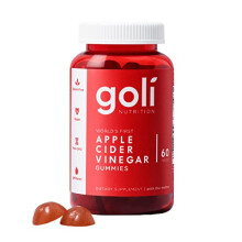 Goli Apple Cider Vinegar Gummy Vitamins - 60 Count - Vitamin B12 Gela