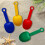 4pcs Sand Scoop Plastic Shovels for Beach Complete Gift Set Bundle 5