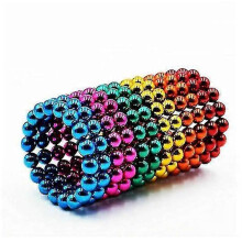 Blue 216pcs 3mm Magic Blocks Children Early Education Toy