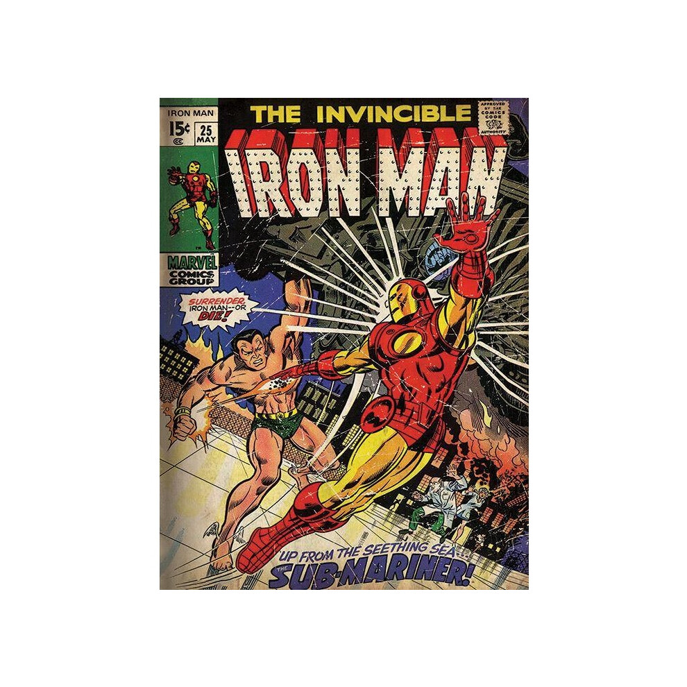 Iron Man Submariner Canvas Print