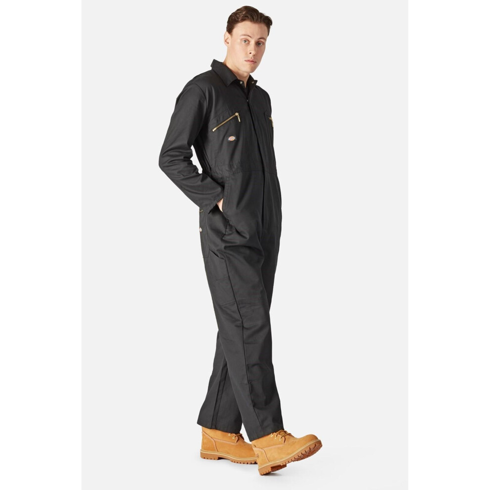 (XXL, Black) Dickies Mens Redhawk Overalls