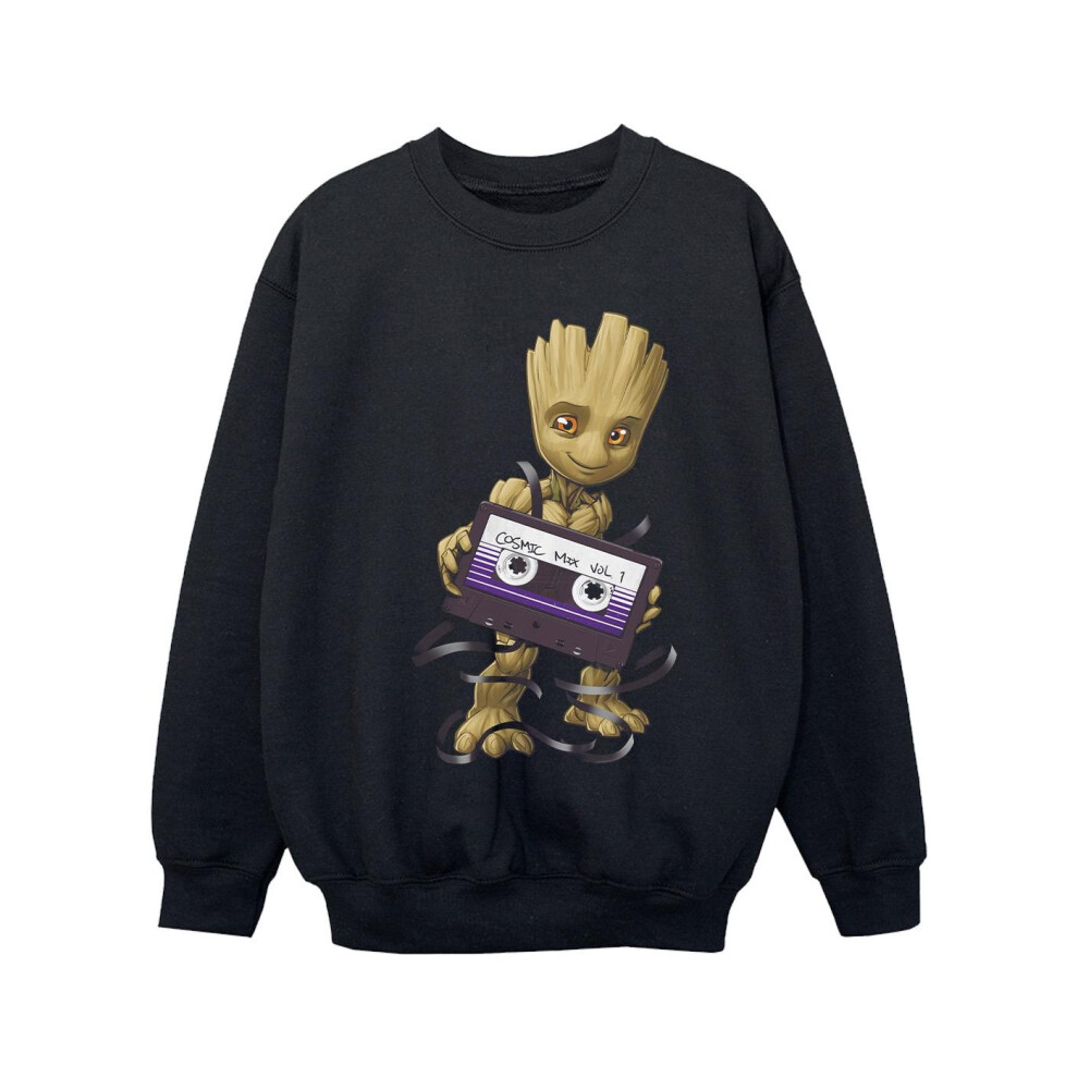 Guardians Of The Galaxy Groot Cosmic Tape Sweatshirt