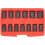 Sealey Ak5613M Impact Socket Set 13Pc 1/2Sq Drive Metric 4